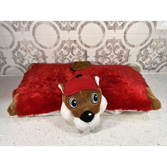 Buc-ees Beaver Pillow 20" Plush Large - Picture 1 of 6